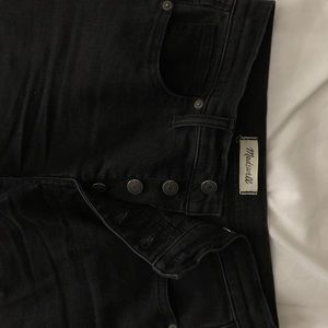 Madewell 9” High-rise Skinny Jeans in Black